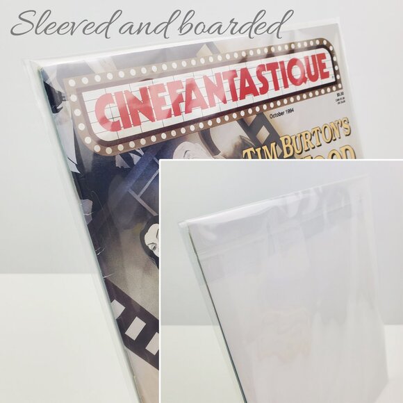 Cinefantastique Magazine Oct 1994 Tim Burton Scissorhands John Carpenter Ed Wood - Picture 2 of 7